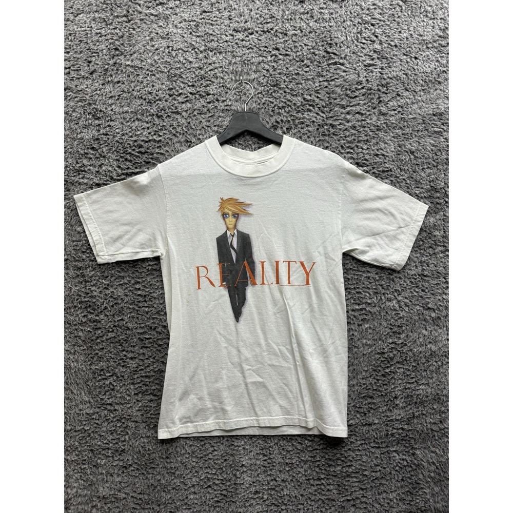 Vintage 2003 David Bowie‎ Reality Tour Shirt Europe White Small